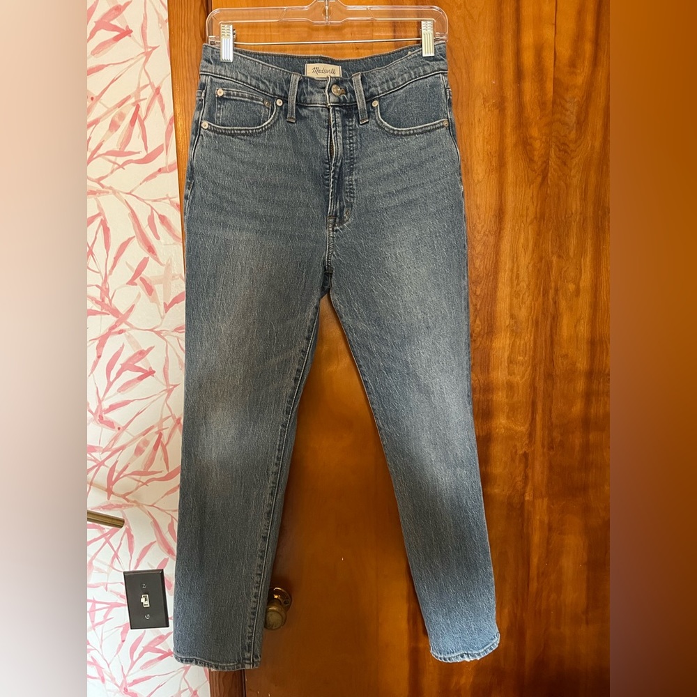 Madewell perfect vintage jeans Belbury wash
